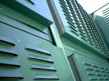 福建金屬百葉孔聲屏障