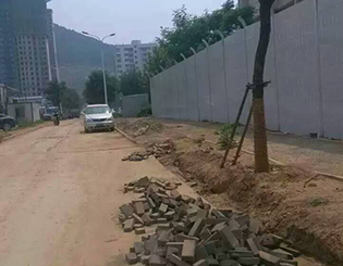 福建濟(jì)南小區(qū)聲屏障項(xiàng)目圖片4