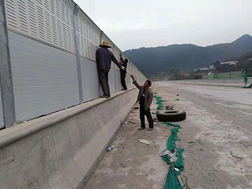 福建福建屏古高速聲屏障圖片2